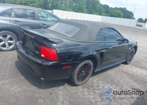 2003 Ford Mustang Gt из США, поврежденный, VIN 1FAFP45XX3F417295